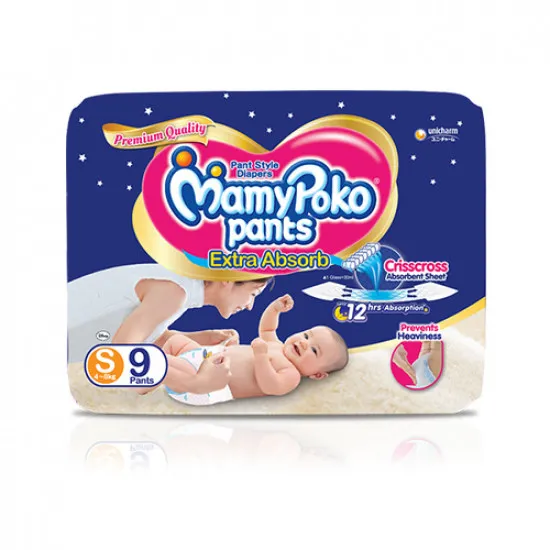 MamyPoko Pants  S 9 (4-8kg) 