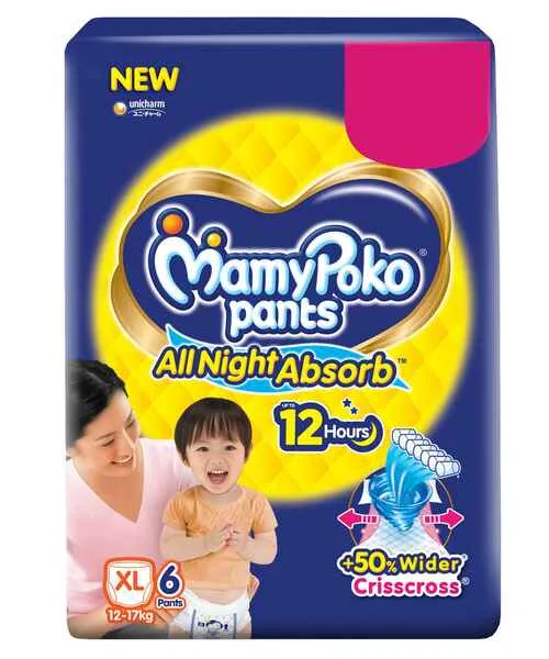MamyPoko Pants  XL 6 (12-17kg)
