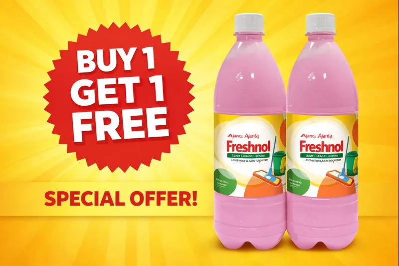 Freshnol (Phenyl liquid) Buy 1 get 1 FREE 