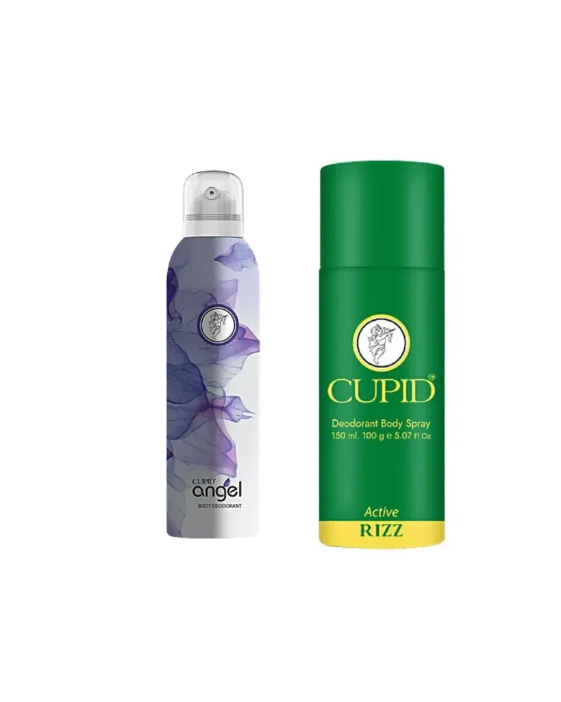 Cupid Angel & Active Rizz Deo 150ML (Pack of 2)