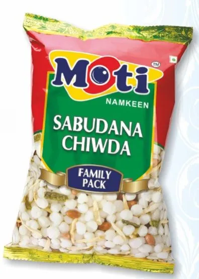 Moti Sabudan Chiwda 400gm x 2 (Buy 1 get 1)