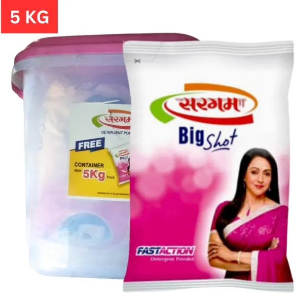 Sargam detergent powder 3kg offer pack 