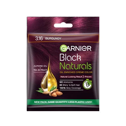 Black Naturals Shade 3.16 Burgundy
