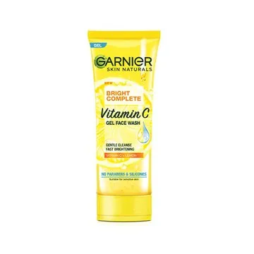 Garnier Bright Complete Vitamin C Gel Facewash, 100g