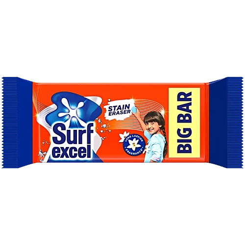 Surf Excel Stain Eraser Detergent Bar, 250 g