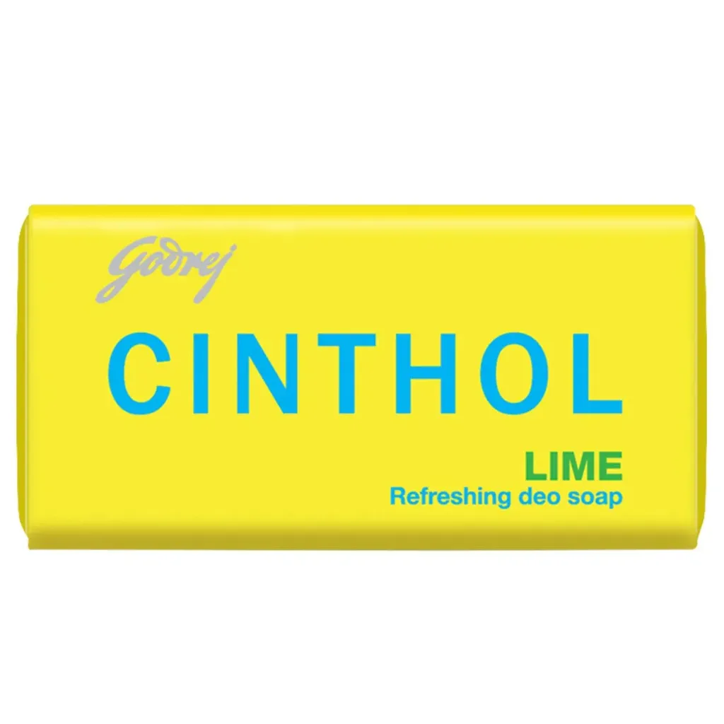 Refreshing Cinthol Lime Soap - 75g (Pack of 4)