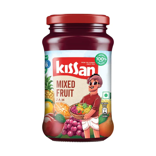 Kissan Mixed Fruit Jam (Bottle) 500g