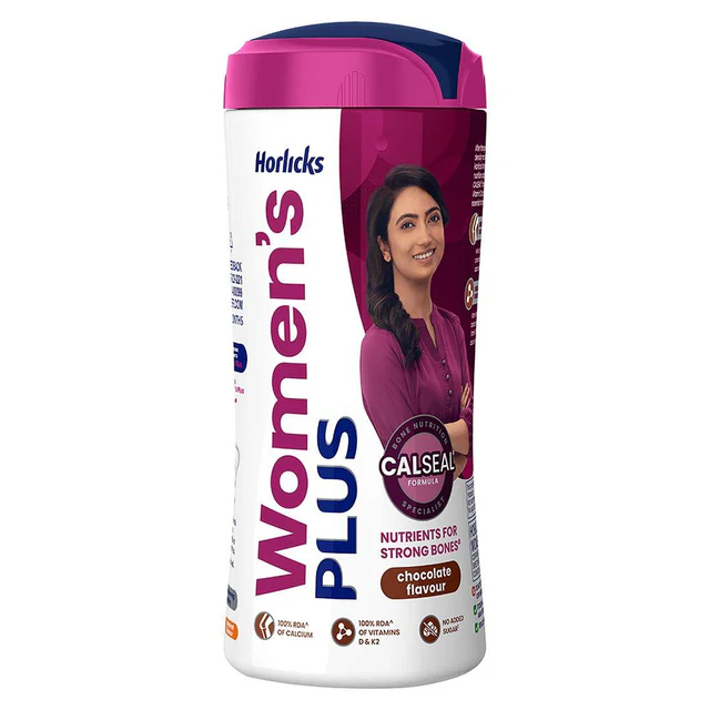 Women's Horlicks Health & Nutrition Drink - Chocolate Flavour 400 g (Jar)