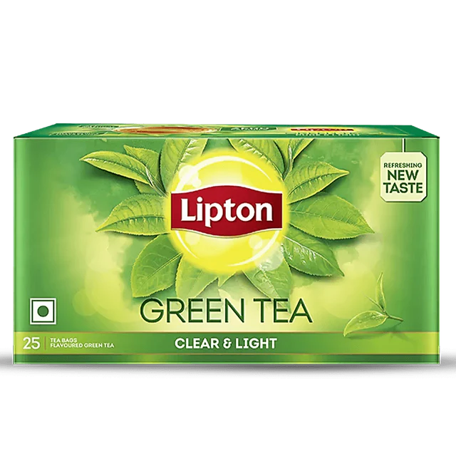 Lipton Clear & Light Green Tea Bags 10pc