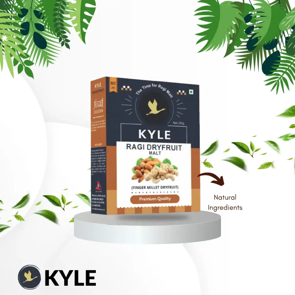 [RDM 8] Ragi Dryfruit Malt (200gm)