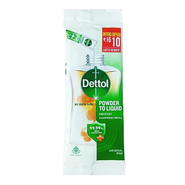 Dettol Powder To Liquid Handwash Refill 1 pc