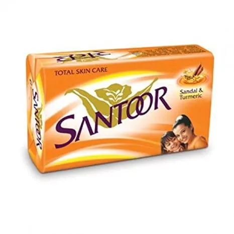 Santoor Sandal & Turmeric Soap 100g