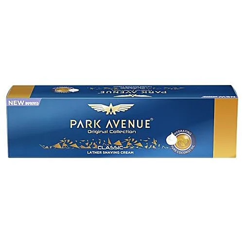 Park Avenue Lather Shaving Cream - Classic, 1 pc (Get 40% Extra free) 84g