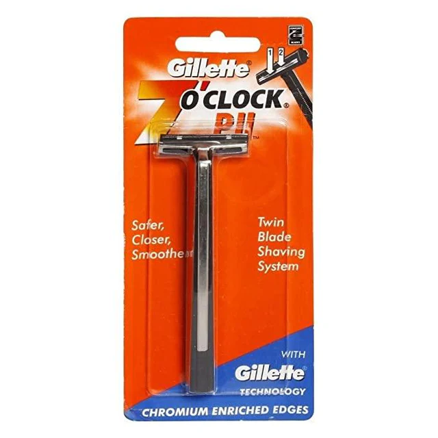 Gillette 7 O'Clock - Manual Shaving P II Razor 1 pc
