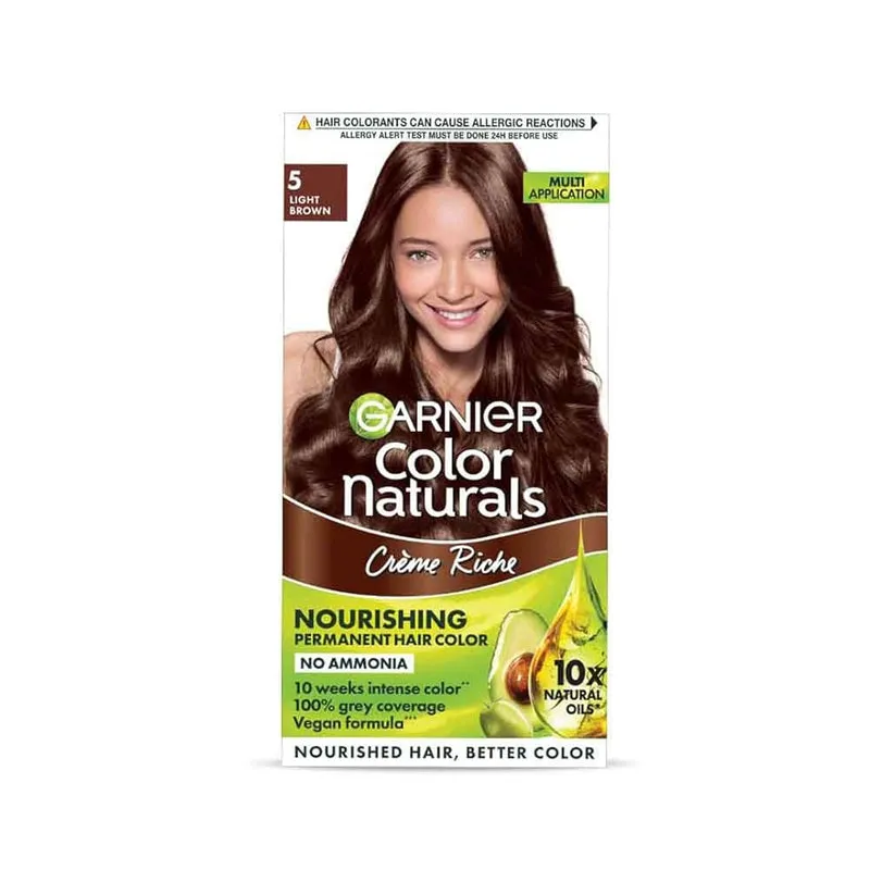 Garnier Color Naturals Crème Hair Colour - Shade 5 Light Brown