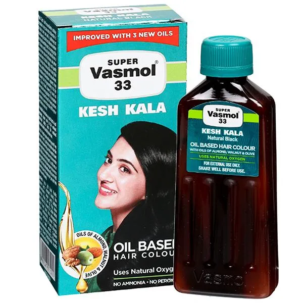 Super Vasmol 33 Kesh Kala Hair Colour 100ml
