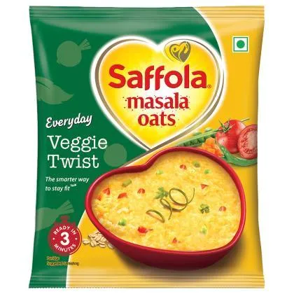 Saffola Veggie Twist Instant Masala Oats 38 g