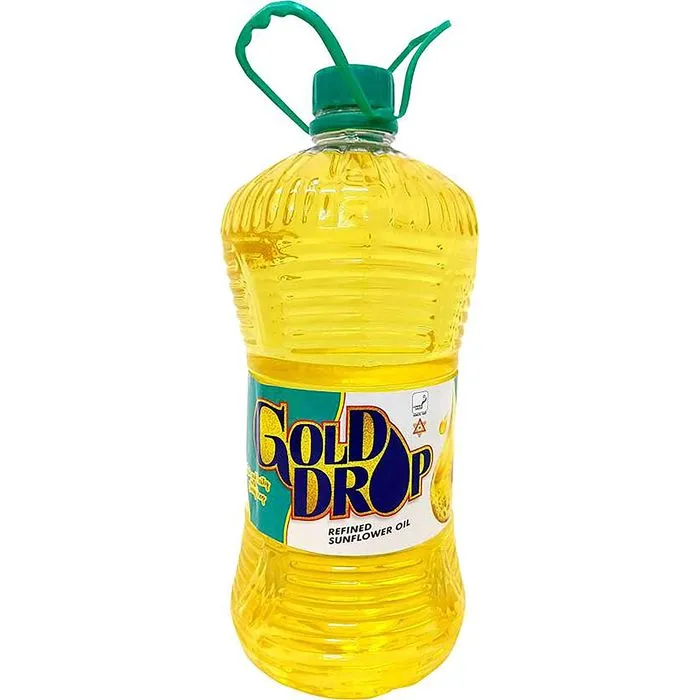 Gold Drop refined sunflower oil 5Ltr