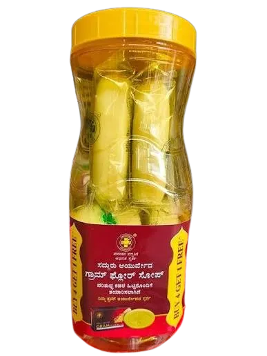 Sadguru Ayurveda Gram Flour soap 300g+75g free =375g