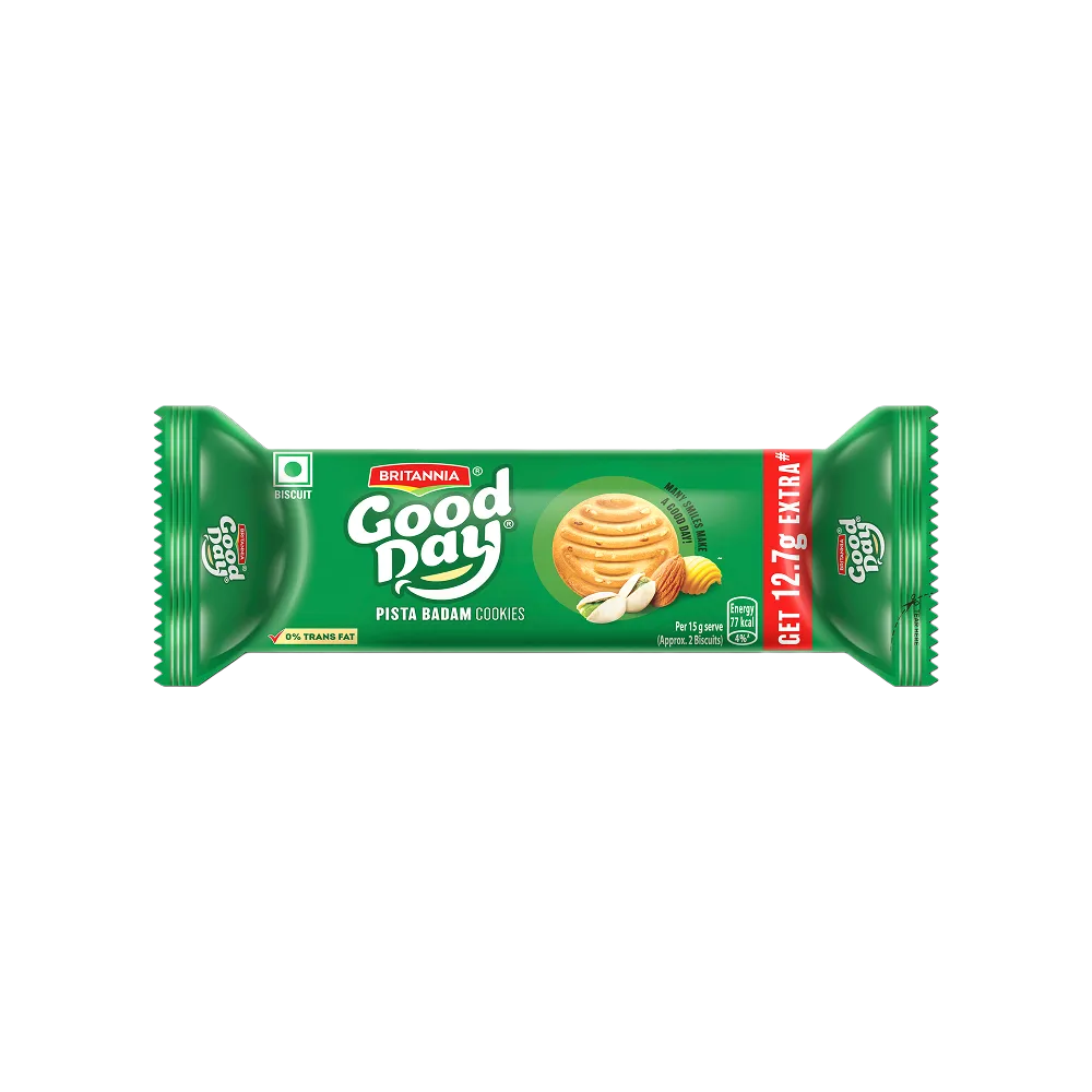 Britannia Good Day pista Badam Cookies 112.7g