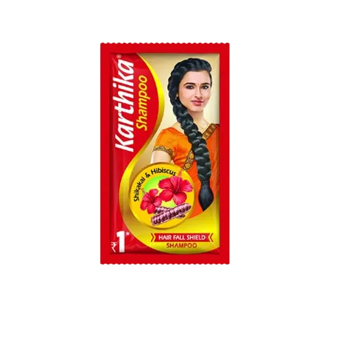 Karthika Shampoo 1₹ Sheet 20pice