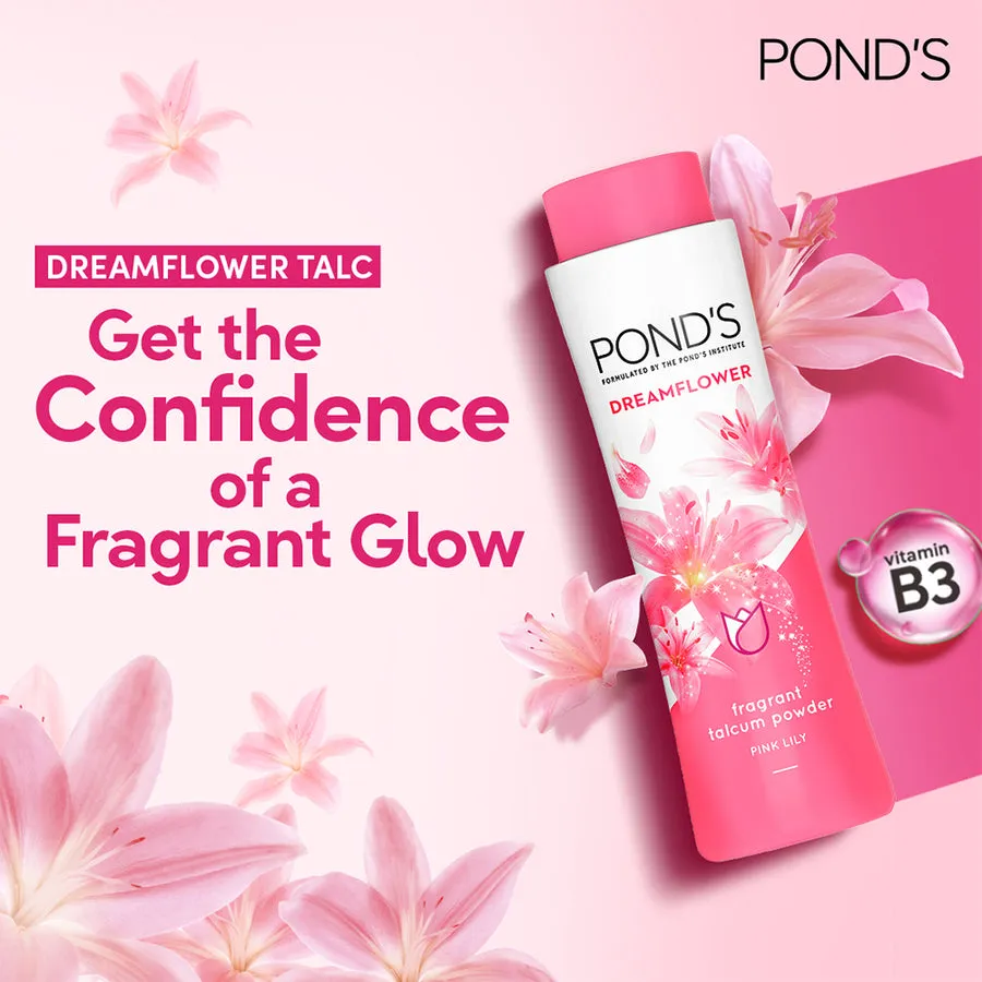 PONDS Fragrant Talcum Powder Pink Luly 18g